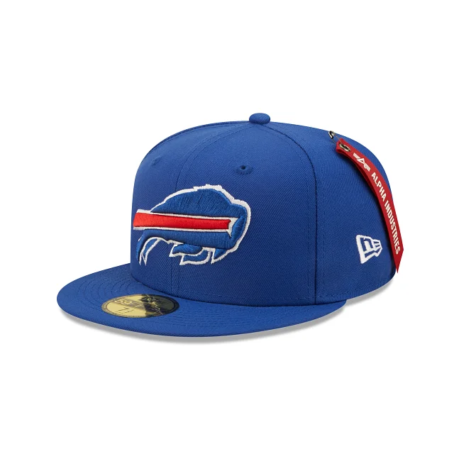 baseball hat loose -  Alpha Industries X Buffalo Bills 59FIFTY Fitted Hat