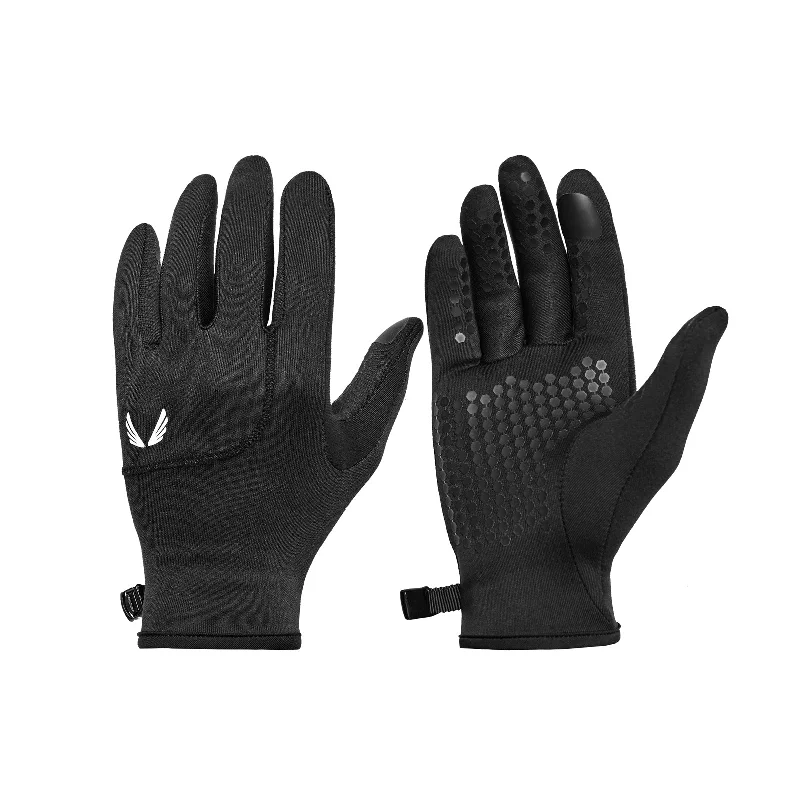 waterproof motorcycle gloves -  0671. Aeroheat® Lightweight Gloves - Black "Wings"