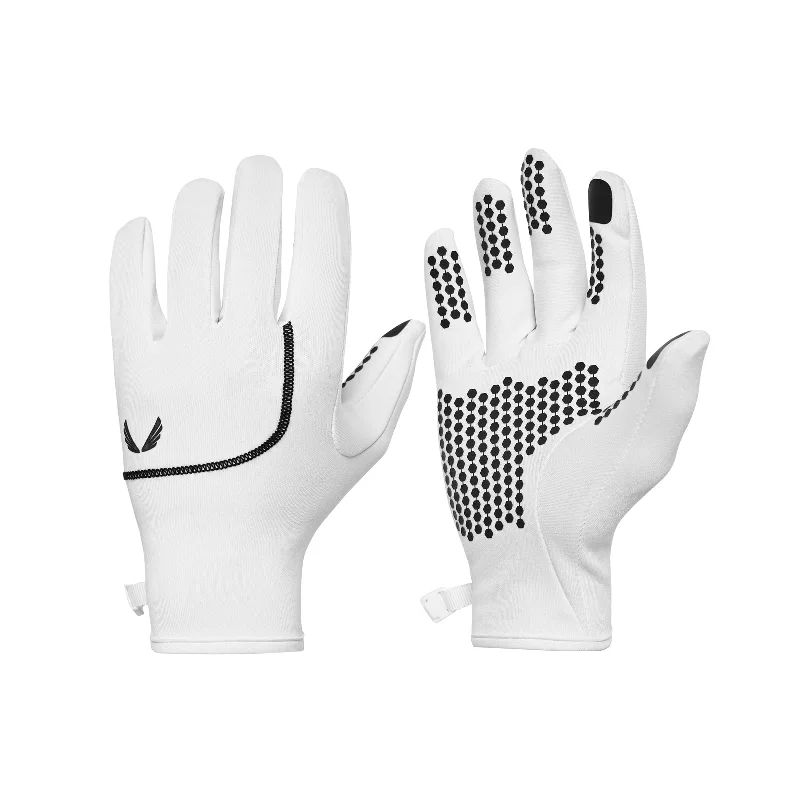 dirt bike gloves -  0671. Aeroheat® Lightweight Gloves - White "Wings"