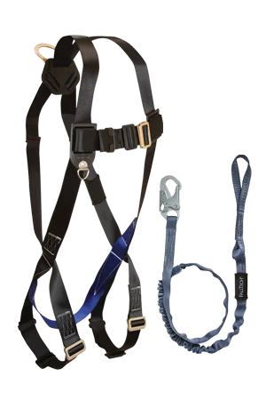 colorful gloves -  LANYARD HARNESS COMBO, CARRY KIT CMB078259L, FALLTECH, 6FT, LOOPED