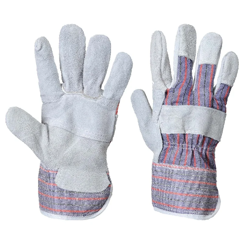 chic gloves -  Portwest Canadian Rigger Glove Grey