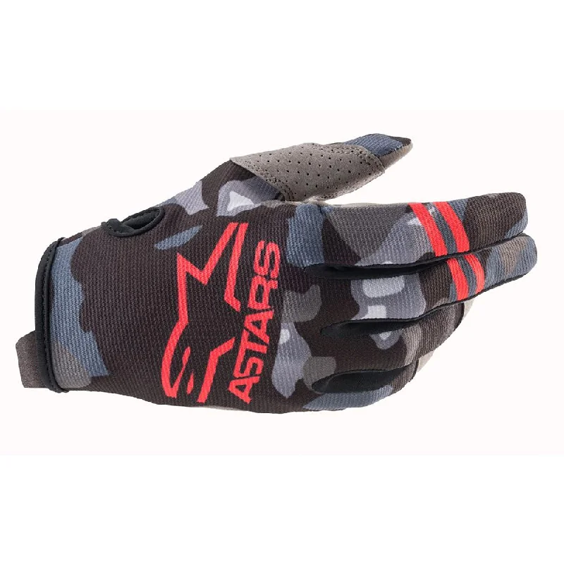 single lined gloves -  Alpinestars - 2021 Youth Radar Camo Gloves