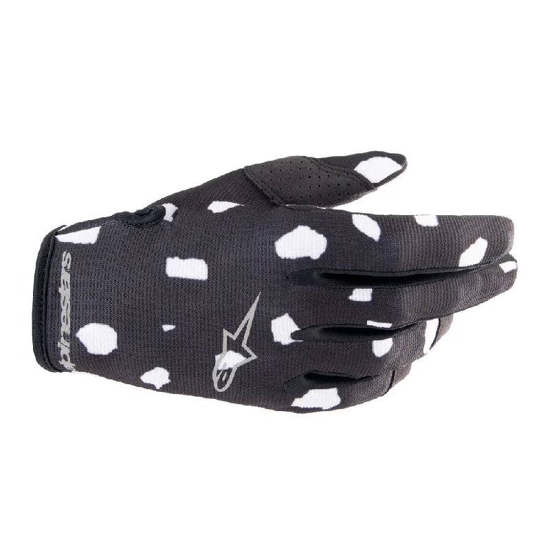 heavy duty work gloves -  Alpinestars - 2023 Radar Black/White Gloves