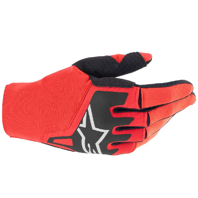 bright gloves -  Alpinestars - 2024 Techstar Red/Black Gloves