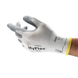 decorative gloves -  Ansell HyFlex® Foam Nitrile Coated Work Gloves With Nylon Liner And Knit Wrist