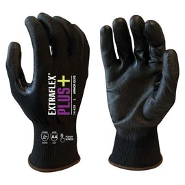 insulated riding gloves -  Armor Guys Small Extraflex® Plus Cut Resistant Gloves With Polyurethane Coated Palm