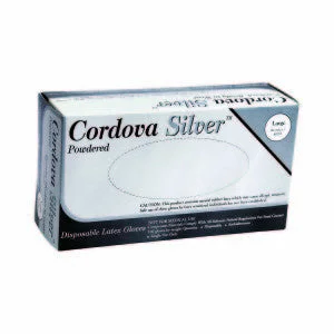 anti-slip cycling gloves -  CASE Cordova Silver Latex Powdered 100 Box Disposable  Gloves 4020 ONLINE