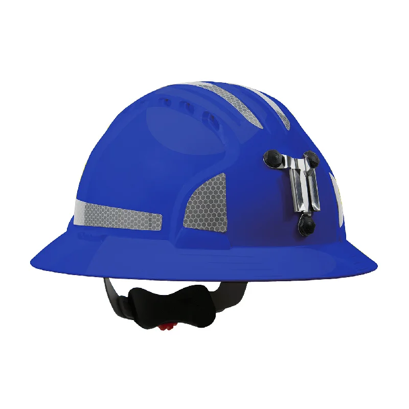 silk lined gloves -  PIP EV6161MCR2 -Evolution® Deluxe 6161 Full Brim Mining Hard Hat