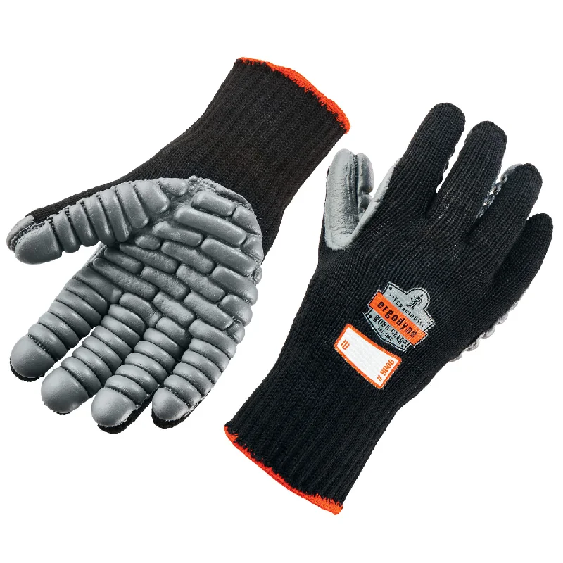 neutral gloves -  Ergodyne 16453 ProFlex 9000 Certified Lightweight Anti-Vibration Glove, Medium, Black