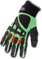 warm fleece gloves -  Ergodyne ProFlex 925F(x) Dorsal Impact Reducing Gloves