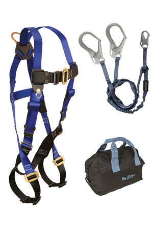 supple leather gloves -  FallTech KIT159Y36P Carry Kit - Back D-ring, Mating Buckles, 6' Internal Y-Leg, Rebar, and Gear Bag