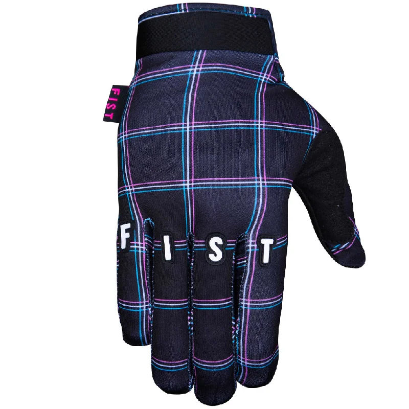 textured leather gloves -  Fist - Grid Gloves