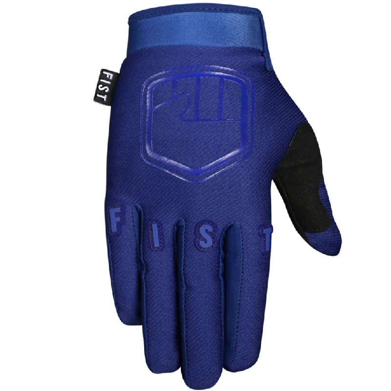 soft knitted gloves -  Fist - Stocker Blue Youth Gloves