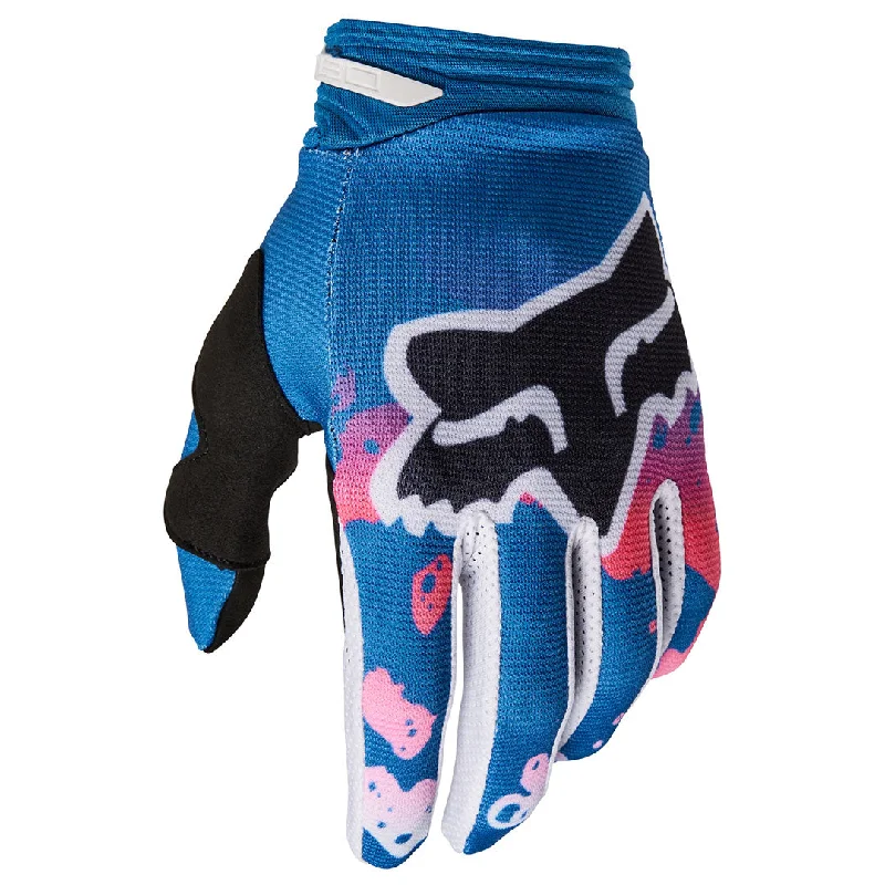 engraved gloves -  Fox - 180 Morphic Blueberry Gloves