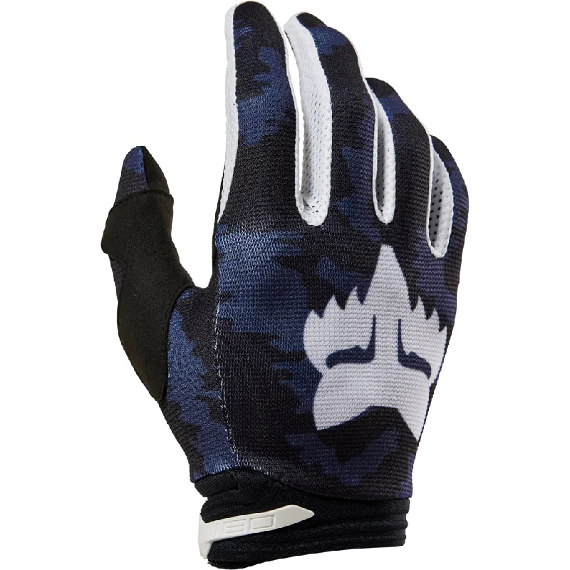 racing bike gloves -  Fox - 180 Nuklr Blue Gloves