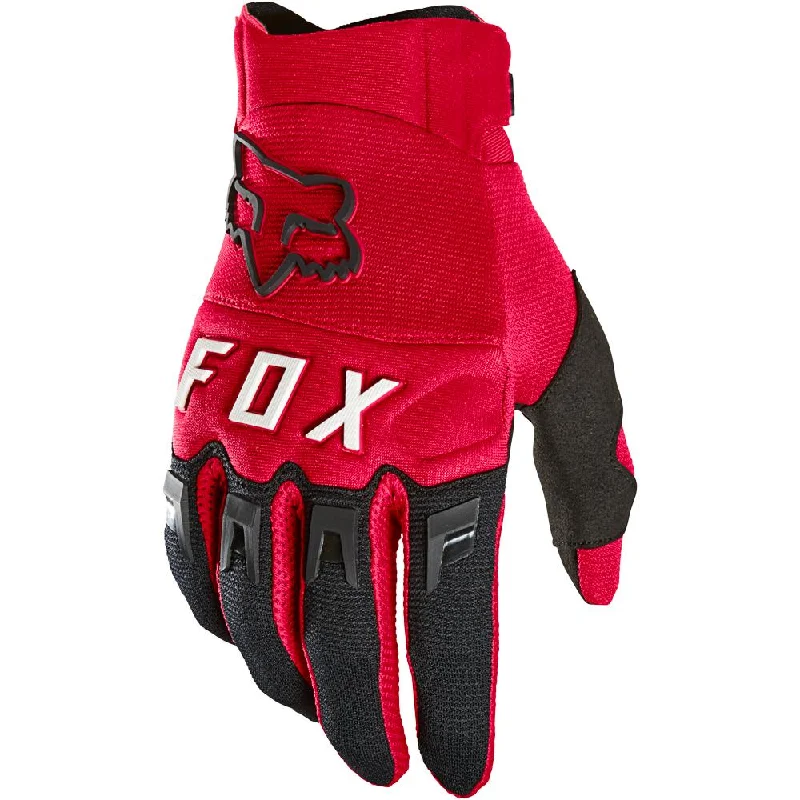 acrylic knitted gloves -  Fox - 2021 Youth Dirtpaw Gloves