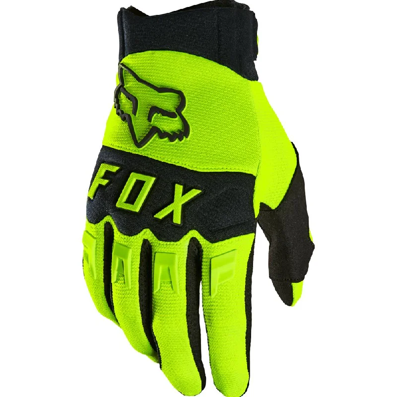 lace gloves -  Fox - Youth Dirtpaw Yellow Gloves