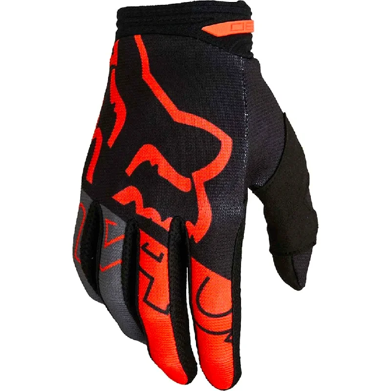 motorcycle riding gloves -  Fox - 2022 Youth 180 Skew Gloves