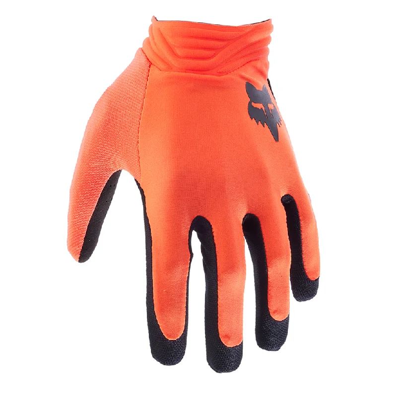 silk lined gloves -  Fox - 2025 Airline Flo Orange Gloves