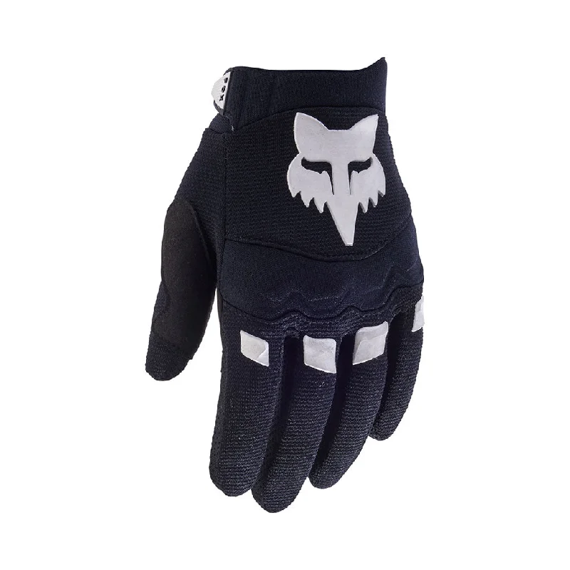 form fitting gloves -  Fox - 2025 Dirtpaw Black/White Gloves