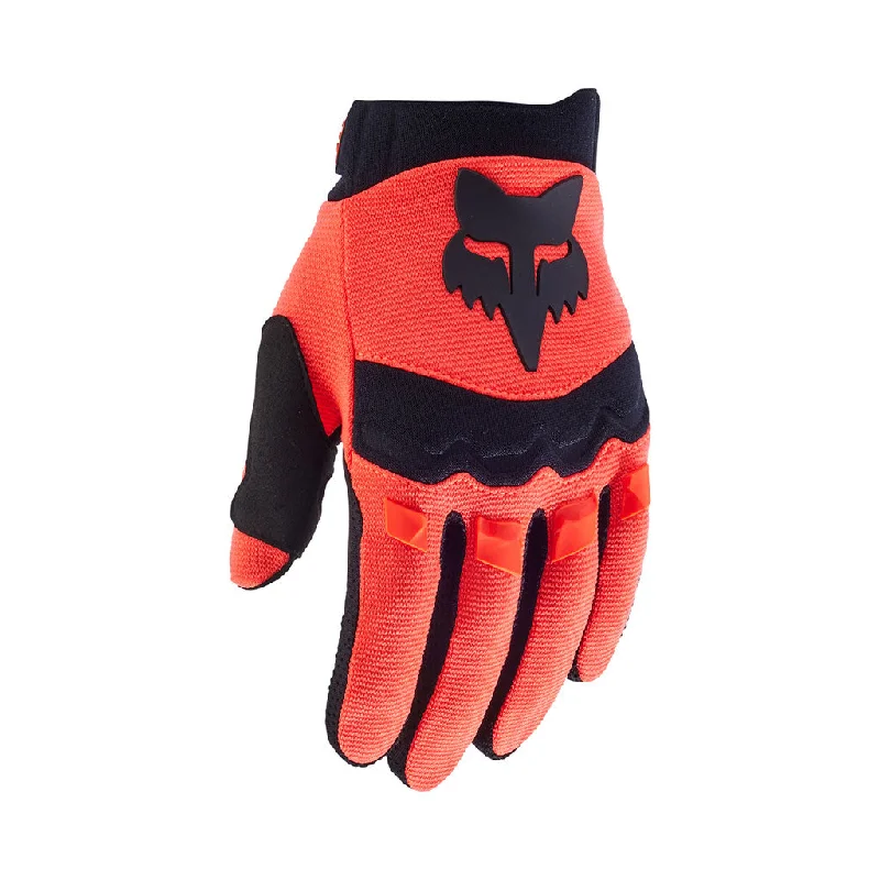 chunky knit gloves -  Fox - 2025 Dirtpaw Flo Orange Gloves