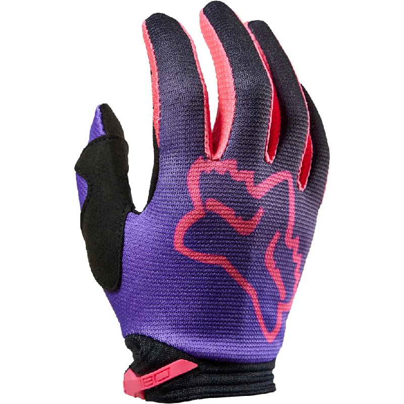 limited edition gloves -  Fox - Girls Youth 180 Toxsyk Black/Pink Gloves