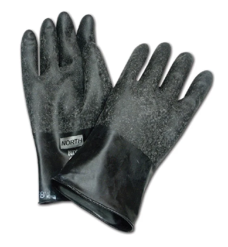 tailored gloves -  Honeywell North Butyl B131R Grip-Saf Palm Enhanced Grip Gloves (1 Pair)