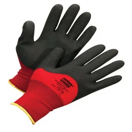 training sports gloves -  Honeywell Size 7 / Small NorthFlex Red X™ NF11X 15 Gauge Foam PVC Three-Quarter Coated Nylon Liner And Knit Wrist Cuff