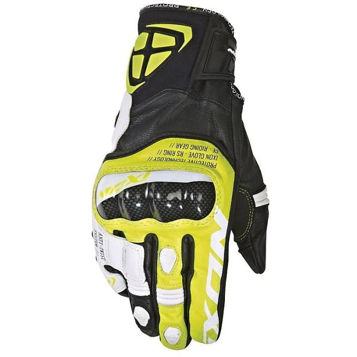 beaded gloves -  Ixon - RS Ring Black/Yellow/White Glove