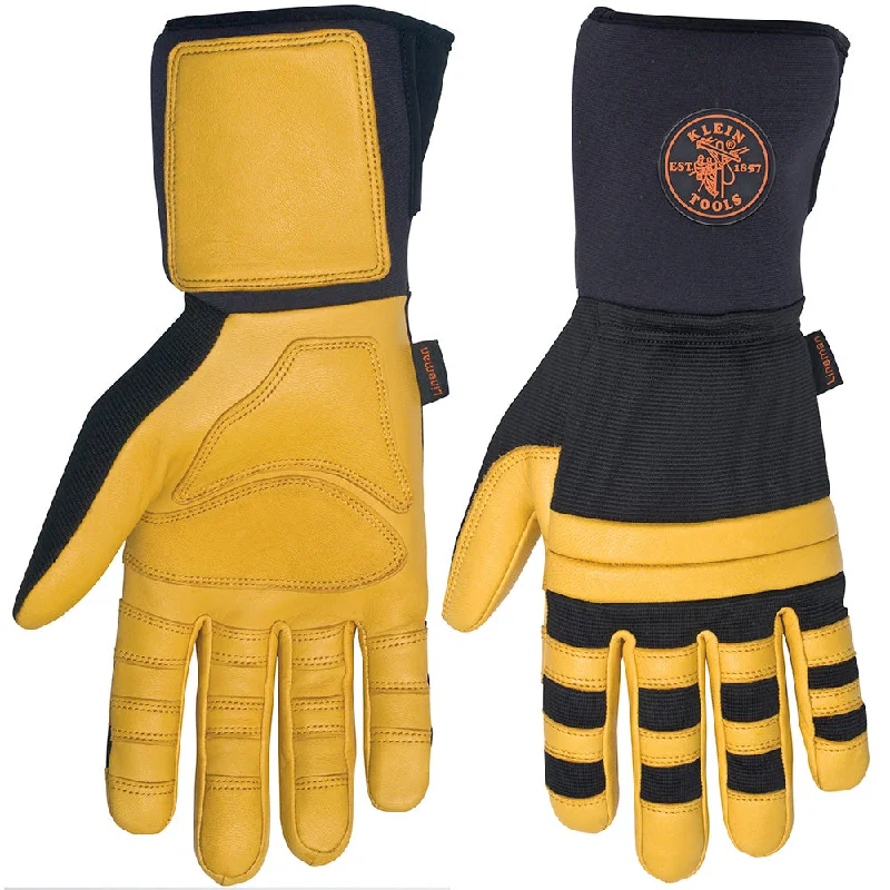 winter motorcycle gloves -  Klein Tools 40080 Lineman Work Glove, Medium