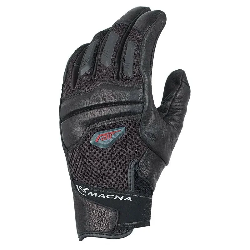 rare gloves -  Macna - Catch Short Summer Black Gloves