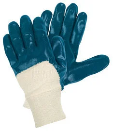 cheer gloves -  Memphis Glove Large MCR Safety® Nitrile Three-Quarter Coated Work Gloves With Jersey Liner And Knit Wrist