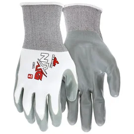 waterproof motorcycle gloves -  Memphis Glove Large Memphis™ 13 Gauge Nitrile Palm And Fingertips Coated Work Gloves With Nylon Liner And Knit Wrist