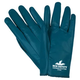 soft touch gloves -  Memphis Glove Medium Consolidator® Nitrile Coated Work Gloves With Nitrile Liner And Slip-On Cuff