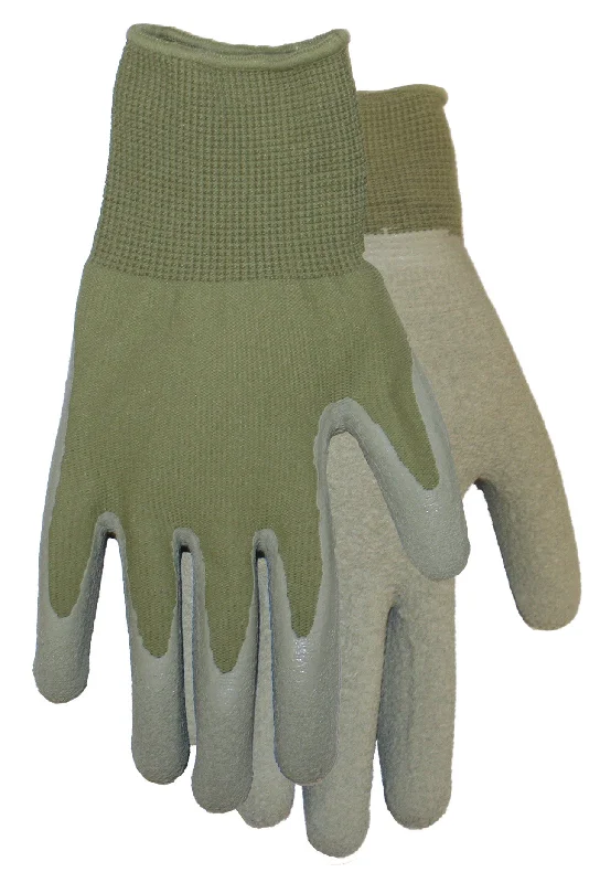 athlete gloves -  Midwest WW66 Rubber Coated Knit Gloves (One Dozen)