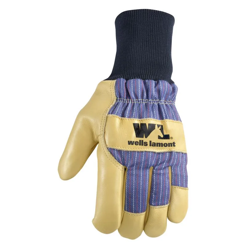 plant based gloves -  Wells Lamont Men's Outdoor Cold Weather Work Gloves Blue/Tan L 1 pk