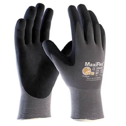 enduro gloves -  PIP Industrial Products 34-874/M G-Tex Maxiflex Black Micro, Medium