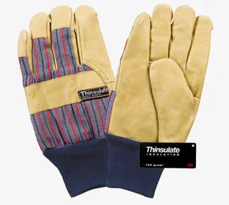 padded lined gloves -  Premium Grain Pigskin Work Gloves