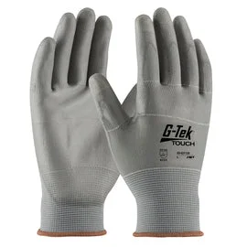 bright gloves -  Protective Industrial Products Large G-Tek® Touch 13 Gauge Nitrile Palm And Finger Coated Work Gloves With Nylon/Polyester Liner And Continuous Knit Wrist