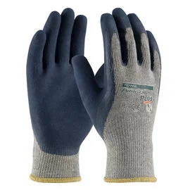 quick drying gloves -  Protective Industrial Products Large PowerGrab™ Plus 10 Gauge Nitrile Palm And Finger Coated Work Gloves With Polyester/Cotton Liner And Continuous Knit Wrist