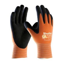 flexible rubber gloves -  Protective Industrial Products Medium MaxiFlex® Ultimate by ATG® Nitrile Palm And Finger Coated Work Gloves With Nylon Liner And Continuous Knit Wrist