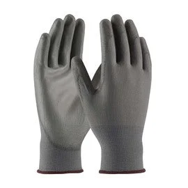 extended cuff gloves -  Protective Industrial Products Small 13 Gauge Nitrile Palm And Finger Coated Work Gloves With Polyester Liner And Continuous Knit Wrist