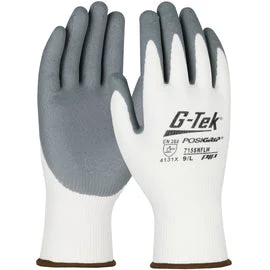 neutral gloves -  Protective Industrial Products White Large Nylon/Nitrile General Purpose Gloves Knit Wrist