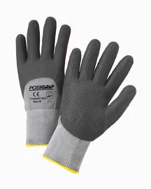 vegan leather gloves -  Protective Industrial Products X-Large PosiGrip® 15 Gauge Nitrile Palm And Finger And Knuckles Coated Work Gloves With Nylon/Spandex Liner And Knit Wrist