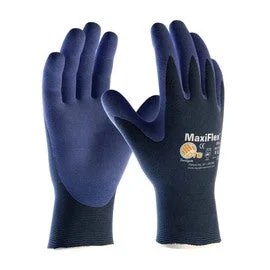 metallic gloves -  Protective Industrial Products X-Small MaxiFlex® Elite by ATG® Nitrile Coated Work Gloves With Nylon/Lycra® Liner And Knit Wrist