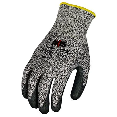 impact proof gloves -  Radians Axis Cut Protection Level 4 Work Glove (12 per Pack)