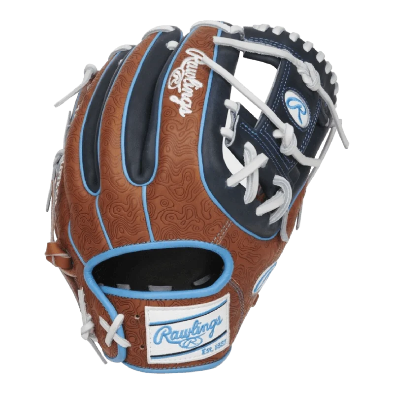 durable suede gloves -  Rawlings Color Sync 8.0 HOH 11.5” I-Web Baby Blue Glove PRO315-2GBN-RHT