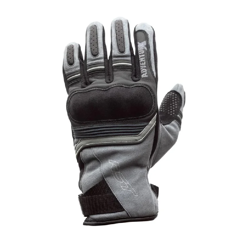 vintage gloves -  RST - Adventure-X CE Grey Gloves