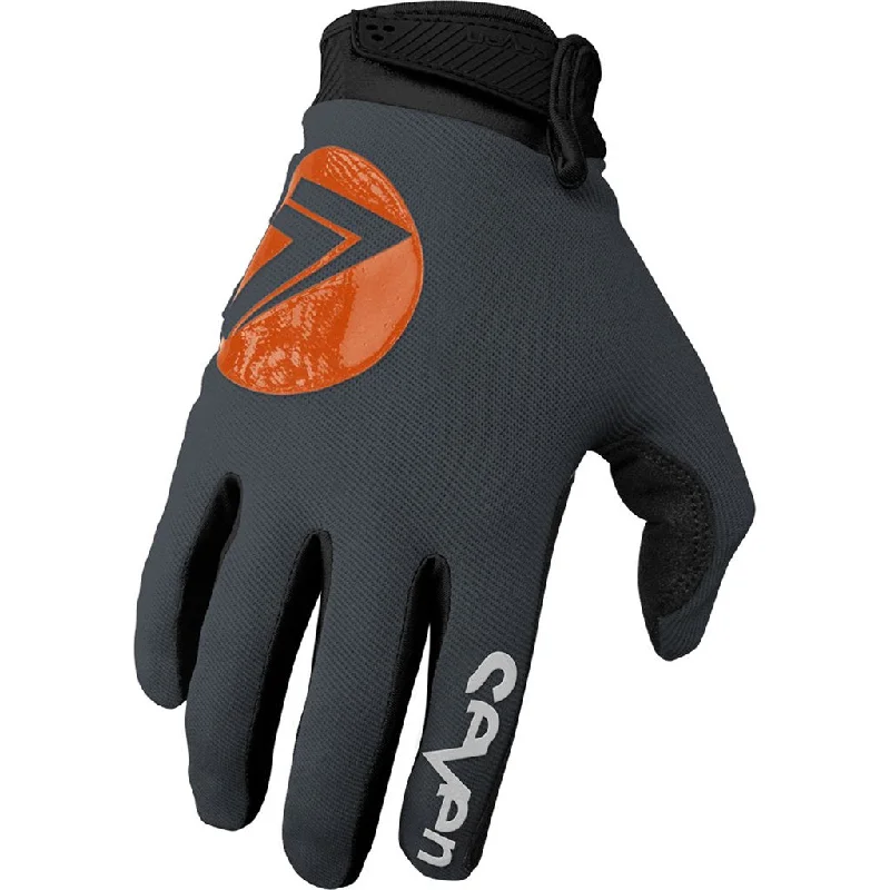 light cotton gloves -  Seven - 23.1 Annex 7 Dot Charcoal Glove