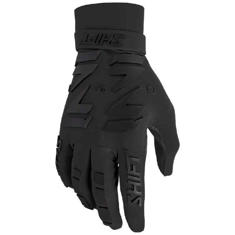 metallic gloves -  Shift - Black Label Flexguard Black/Black Glove